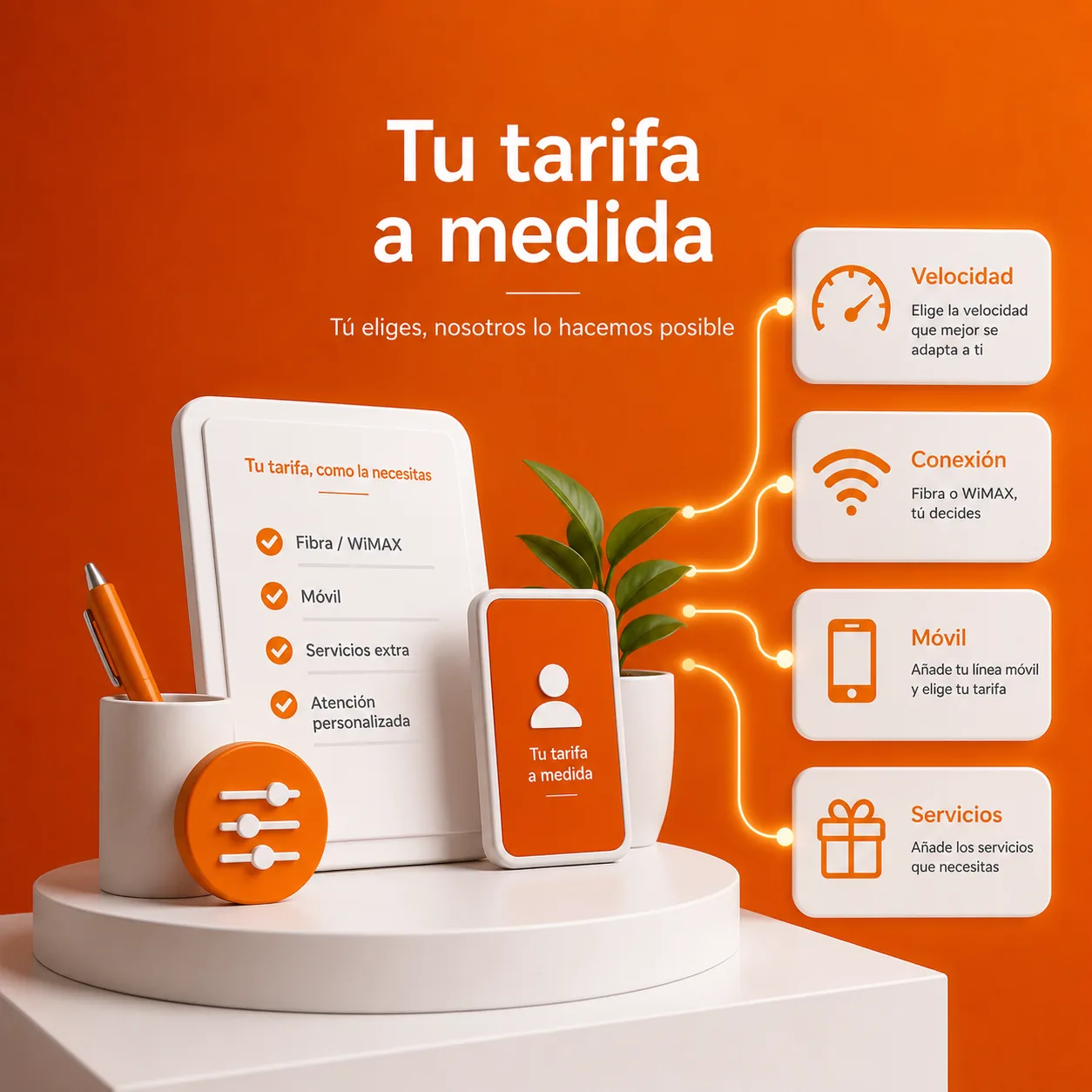 Tu tarifa a medida